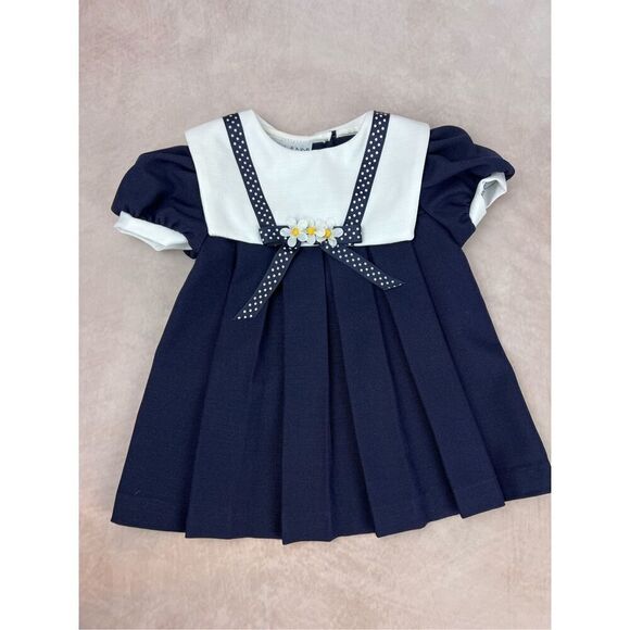 Vintage Youngland 90s Y2K Girls Sailor Dress - Picture 1 of 4